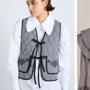 NWT Damson Madder size UK 8 reversible gilet!